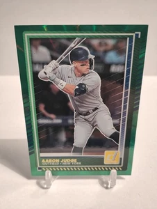 2025 Donruss Green Laser #50 Aaron Judge New York Yankees - Bild 1 von 2
