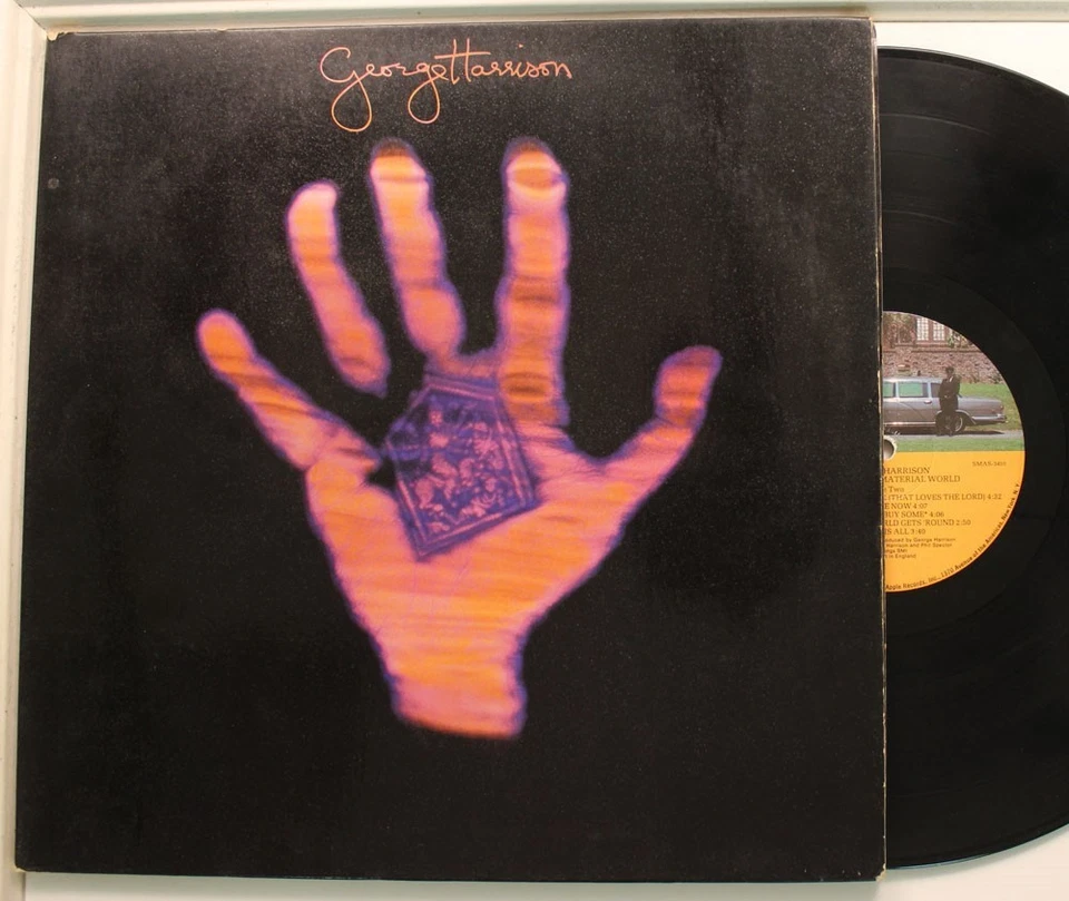 George Harrison Lp Living In The Material World On Apple - Vg+/ Vg++ - Image 1 of 1