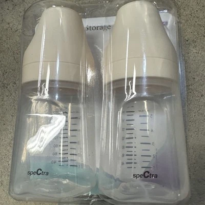Spectra - Biberones cuello ancho - Compatible con extractor de leche materna Spectra F... Foto 1 de 2