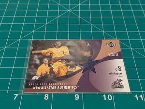 2002-03 Upper Deck NBA All-Star Kobe Bryant Patch Game Used Warm Up Jersey KB-AW - Picture 1 of 16