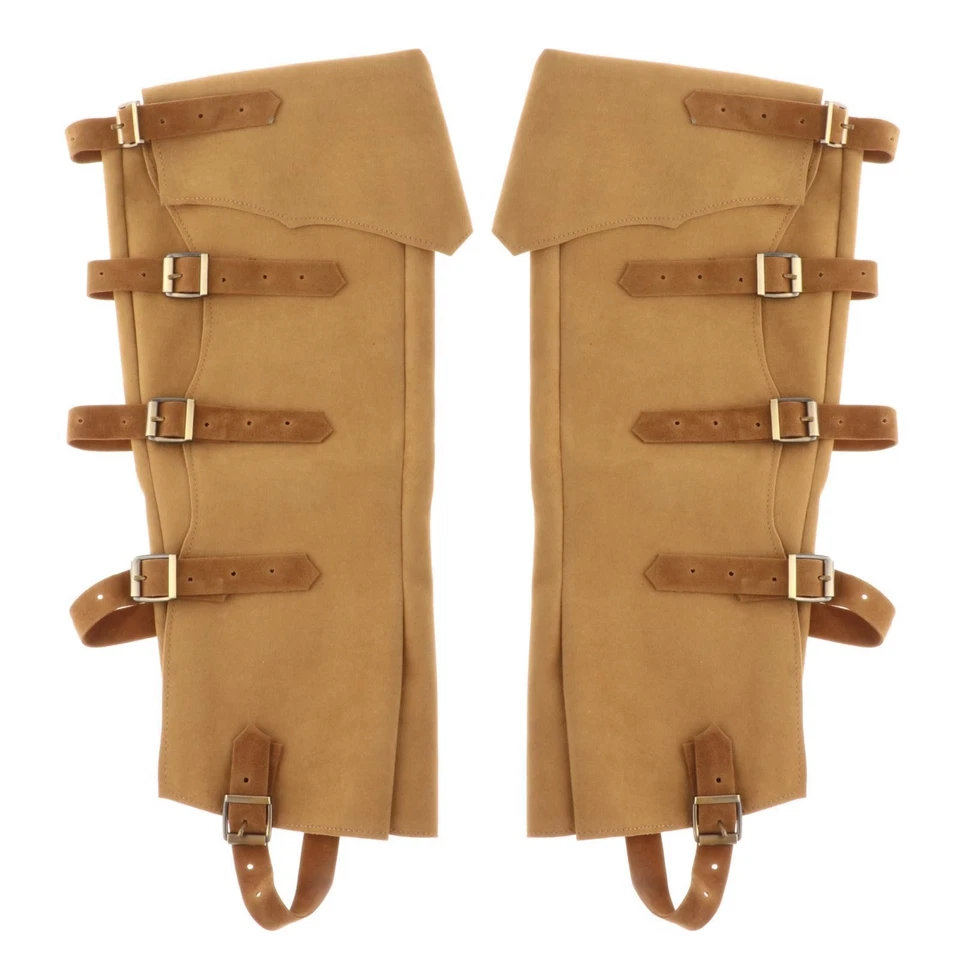 Costume Boots Covers Faux Leather Knight Costume Accessories Steampunk Boot Top - Image 1 of 1