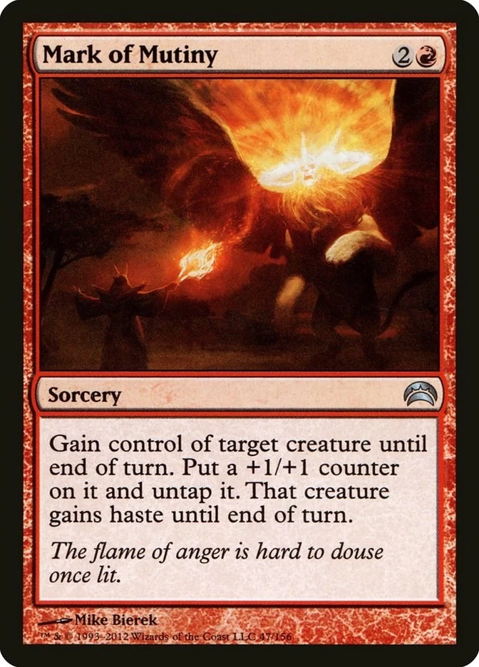 Mark of Mutiny 47 LP Normal Planechase 2012 MTG EN - Image 1 of 1