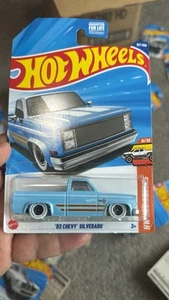 Hot Wheels 2025 Case G '83 Chevy Silverado Blue Free Shipping ๐ป๐ป๐ป๐ฑ๐ฑ - Picture 1 of 1