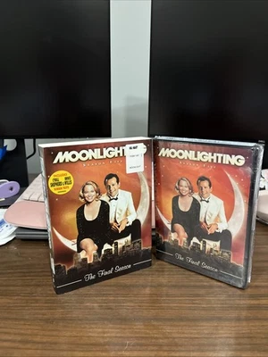 Moonlighting Season 5 DVD Lionsgate, 3-Disc Final Season, New Sealed Foto 1 de 3