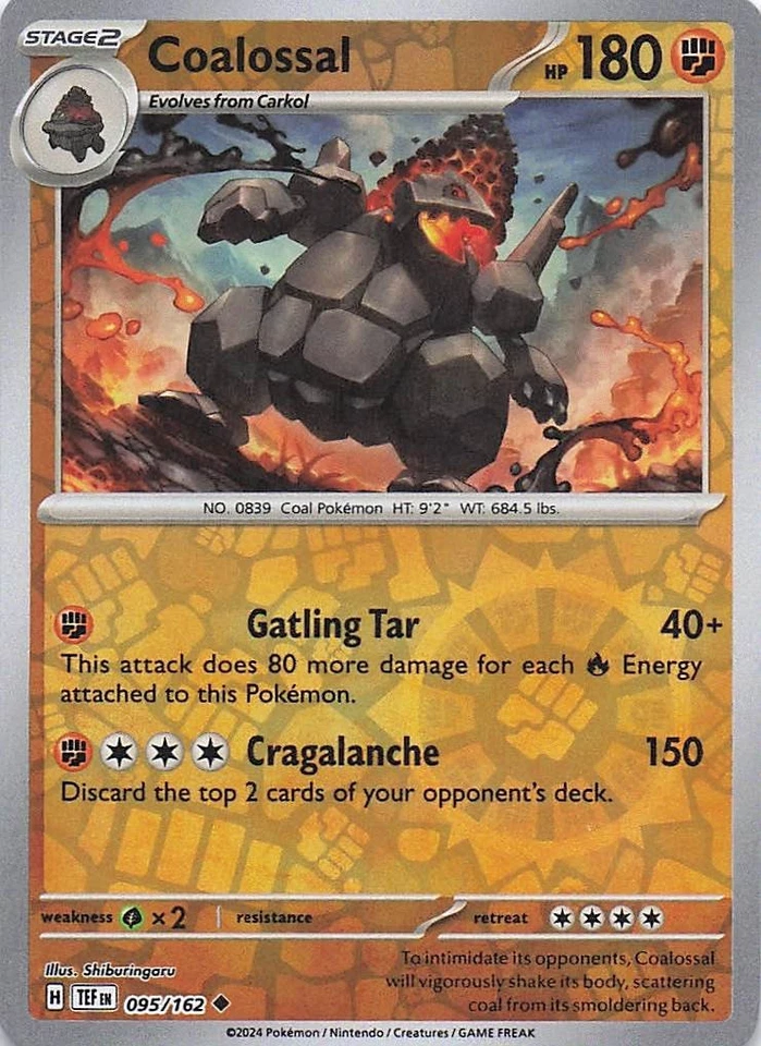 Coalossal SV05: Temporal Forces 095/162- NM - Reverse Holo - Image 1 of 2