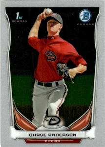 2014 Bowman Chrome Prospects Chase Anderson Arizona Diamondbacks #BCP62 - Picture 1 of 2
