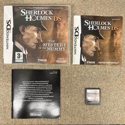 Sherlock Holmes™ DS The Mystery of the Mummy (Nintendo DS) [Complete & Tested] - Image 1 of 4