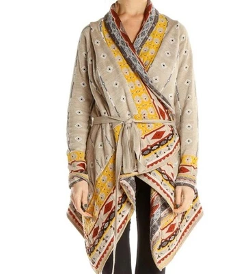 Suéter envolvente mediano Anthropologie Freeway cárdigan Southwestern Boho Foto 1 de 4
