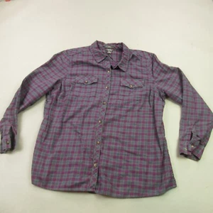 Eddie Bauer Shirt Womens 2XL Long Sleeve Pockets Button Up Classic Fit - Picture 1 of 12