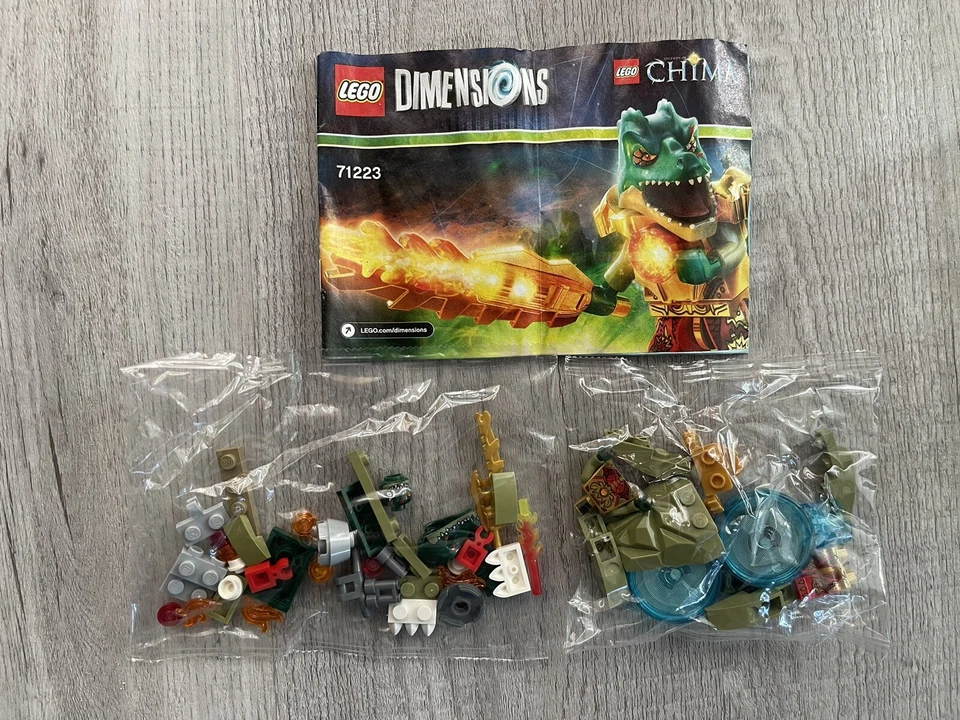 Lego Dimensions: Legends of Chima: Cragger Fun Pack (71223) Sealed Bags No Box - Image 1 of 1