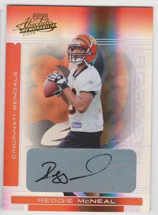 2006 Playoff Absolute Memorabilia Reggie McNeal Rookie Auto RC #204/349 - Image 1 of 1