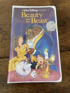 DISNEY Beauty And The Beast VHS Black Diamond 1992 Clamshell Cartoon NEW Sealed - Picture 1 of 1