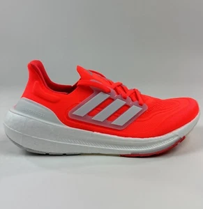 adidas Ultraboost Light Womens 9 Red White Running Shoes Sneakers HP3344 - Picture 1 of 9