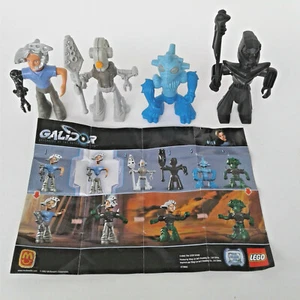 Lego Galidor McDonalds Spielzeug von 2002: 4 Stück Nepol, Nick, Jens & Grom - Bild 1 von 7