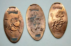 DISNEYLAND Pressed Penny Lot ~ SIMBA GOOFY PUMBAA DL0368 DL0369 DL0370 Retired - Picture 1 of 2