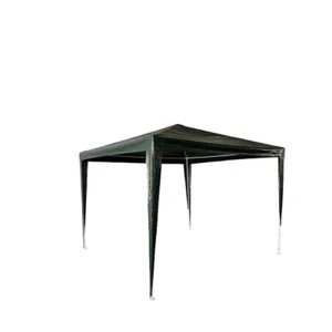 Gazebo With Sides Garden Marquee PE Awning Beach Party Camping Tent Canopy 3x3m - Picture 1 of 9