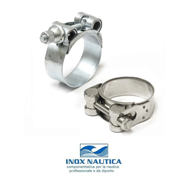  FASCETTE STRINGITUBO RINFORZATE CON BULLONE IN ACCIAIO ZINCATO VARIE MISURE - Immagine 1 di 1