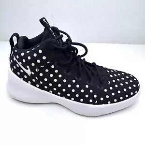 Nike Hyperfr3sh Men's Black White Polka Dot Shoes Size 8.5 805898-002 - Picture 1 of 13