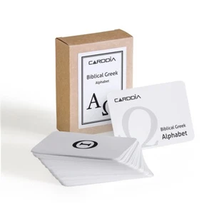 Biblical Greek Alphabet Educational flashcards - Picture 1 of 6