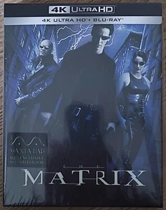 Manta Lab ME#045 The Matrix 4K+2D Steelbook Blu-Ray Full Slip NEW&SEALED!!! - Picture 1 of 6