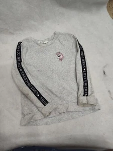 Kids H&M Gray  Unicorn Pullover Sweater sz 4/6 - Picture 1 of 10
