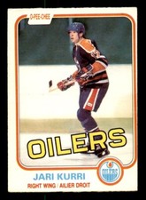 1981-82 O-Pee-Chee #107 Jari Kurri Oilers Rookie EX-MT