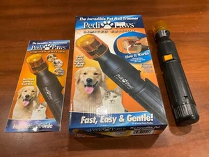 Pedi Paws Dog Cat Nail Trimmer Grinder for Pets Hardly Used - Picture 1 of 4