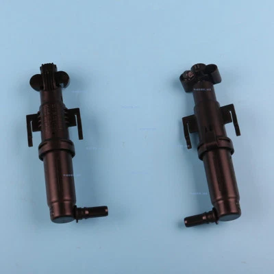 Pair Left+Right Headlight Washer Nozzle Cylinder for BMW F10 F11 F07 520i 523i - Image 1 of 4