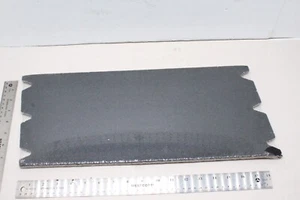 Virginia Abrasives 40 Grit Floor Sanding Sheet 8" x 19-1/2" Notched, Pack of 10 - Picture 1 of 2