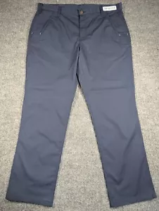 Carhartt Pants Mens 38x32 Blue Ripstop Bicomponent Lighweight Work Pant NEW READ - Picture 1 of 12