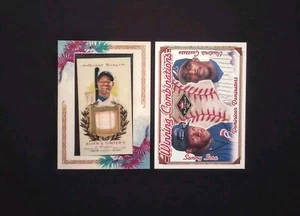 2007 Topps Allen & Ginter Sammy Sosa Framed Mini Relic + Dominican Dominators SP - Picture 1 of 7