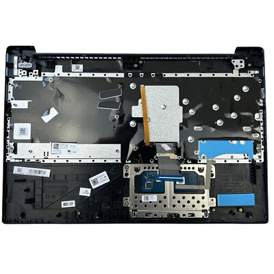 NEW Lenovo Ideapad S340-15IWL S340-15API 15IIL Blue Palmrest Keyboard Backlit US - Image 1 of 4