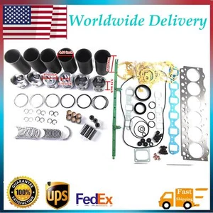 S6D95 S6D95L-1 Engine Rebuild Kit For Yanmar Excavator Komatsu Forklift New - Picture 1 of 7