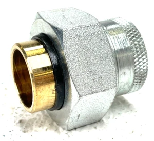 WATTS Dielectric / Insulating Union 3/4" FIP Iron Pipe Thread x CTS Solder Joint - Picture 1 of 11