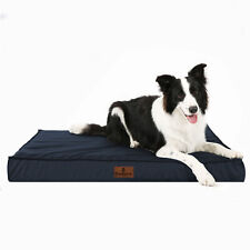 Blue Orthopedic Foam L XL XXL Dog Bed Pet Mat w/ Removable Oxford Cooling Cover