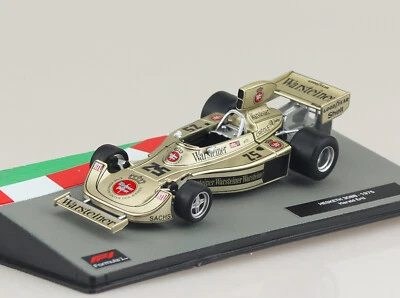 Hesketh 308B Harald Ertl 1975 #25 Warsteiner Formel 1 1:43 Atlas Modellauto  - Bild 1 von 3