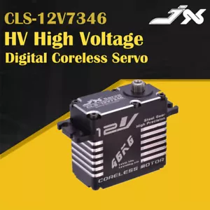 JX CLS-12V7346 46KG 12V 180 Grad HV Hochpräzisions Stahlgetriebe Digital Servo - Bild 1 von 10