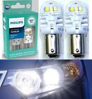 Philips Ultinon LED Light 1156 White 6000K Two Bulbs Back Up Reverse Replace OE