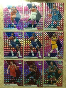 19-20 Panini Mosaic Pink Camo Prizm Reactive Lot of 16 Cards - Bild 1 von 3