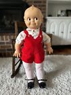 1960’s 27” Cameo Kewpie Doll with Dress shoes & socks, 3 Outfits