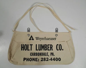 Delantal de uñas de carpintero de colección Holt Lumber Co. Carbondale, Pensilvania - Imagen 1 de 3