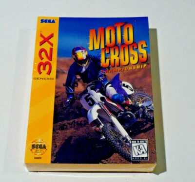 Motocross Championship Sega Genesis 32X Moto Cross  - New Sealed  - Image 1 of 4
