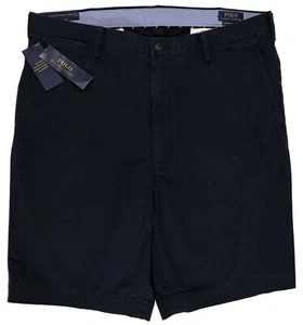 Pantalones Cortos Chinos Para Hombre POLO RALPH LAUREN Azul 46B 46 Grandes Nuevos con Etiquetas Elastizados Calce Clásico 9" - Imagen 1 de 5