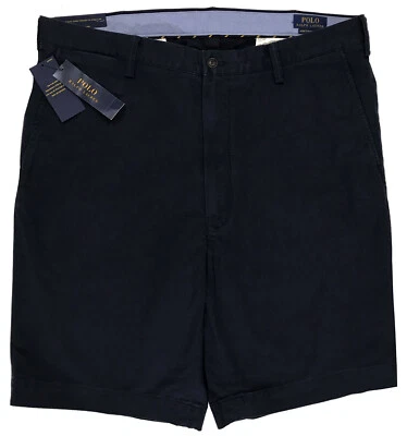 Men's POLO RALPH LAUREN Blue Chino Shorts 46B 46 Big NWT Stretch Classic Fit 9" - Image 1 of 4