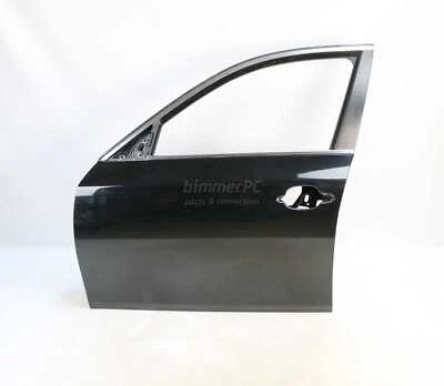 BMW E60 5-Series E61 Jet Black Front Left Drivers Door M5 550i 2004-2007 OEM - Imagem 1 de 4