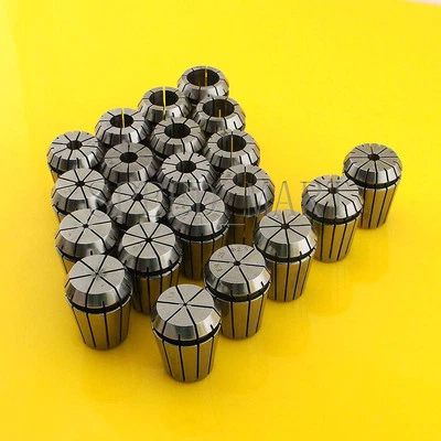 21pcs ER25 Spring Collet Chuck Tool Set CNC 1mm-16mm 1.5mm-5.5mm - Image 1 of 4