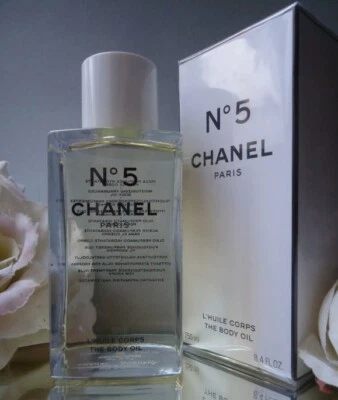 Парфюмированное прозрачное масло для тела CHANEL No5 250 мл новое запечатанное подлинное подлинное - Изображение 1 из 3