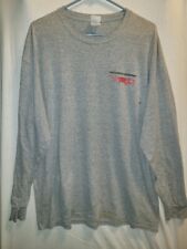Double Sided TRD Toyota Racing Development Gray Long Sleeve Shirt Adult Size XL