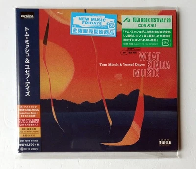 TOM MISCH & YUSSEF DAYES – WHAT KINDA MUSIC (2020) CD SEALED MADE IN JAPAN - Image 1 of 2