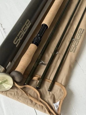 **BEAUTIFUL** 🔥 SAGE Z-Axis SPEY 9wt  13’4”in~4pc FlyRod!! ~LEGENDARY~ 🔥 - Image 1 of 4